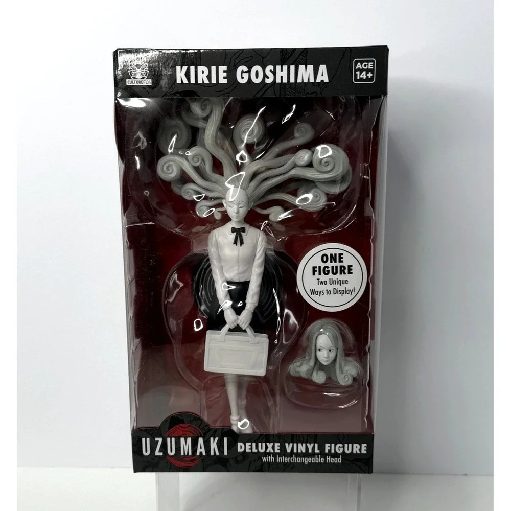 CultureFly Uzumaki Kirie Goshima Junji Ito Dlx Vinyl Figure Interchangeable Head